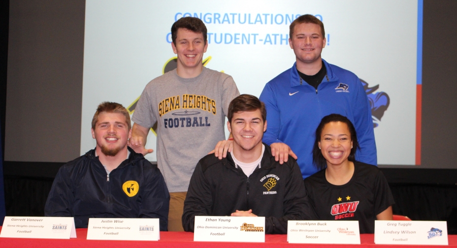 Kings Student-Athletes Winter Signing Day picture